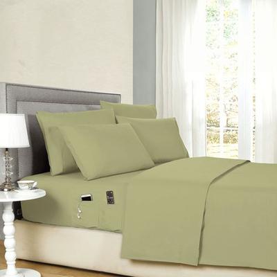 Trade Linker International Smart Pocket Sheet Set, Queen, Fern
