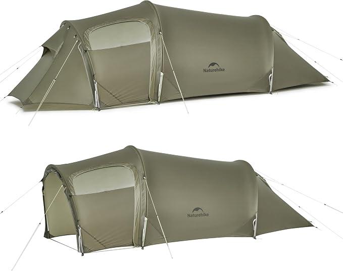 Opalus UL Tunnelzelt 2/3 Personen Familienzelt Geräumiges Leichtes mit Markise Zelt 4 Saison Rucksackzelt für Camping Backpacking Outdoor