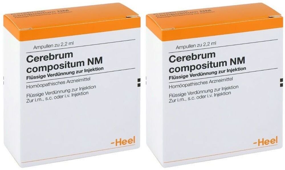Heel Cerebrum Compositum NM Ampullen 2x 2x100 St
