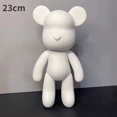 Inspire Curations DIY Fluid Bear Art Kit Creative Graffiti Bear Sculpture For Home Decor & Gifts 23cm A