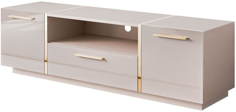 Fairmont Park ONYX TV unit cashmire/ cashmire gloss 65"