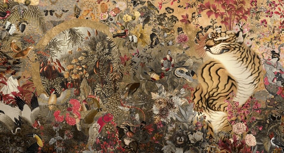 Muance Fotobehang Eye of the tiger - MU14082   8761510140823   Behang