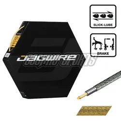 Jagwire Bremszugaußenhülle CGX-SL 5 mm x 30 m Gold – leicht, langlebig, optimal für präzise Bremsperformance