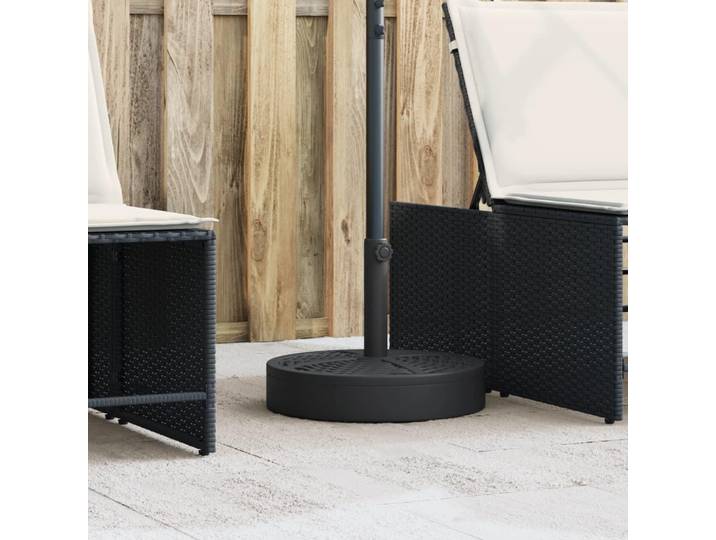 Pied de parasol pour mât Ø38/48 mm 25 kg Rond