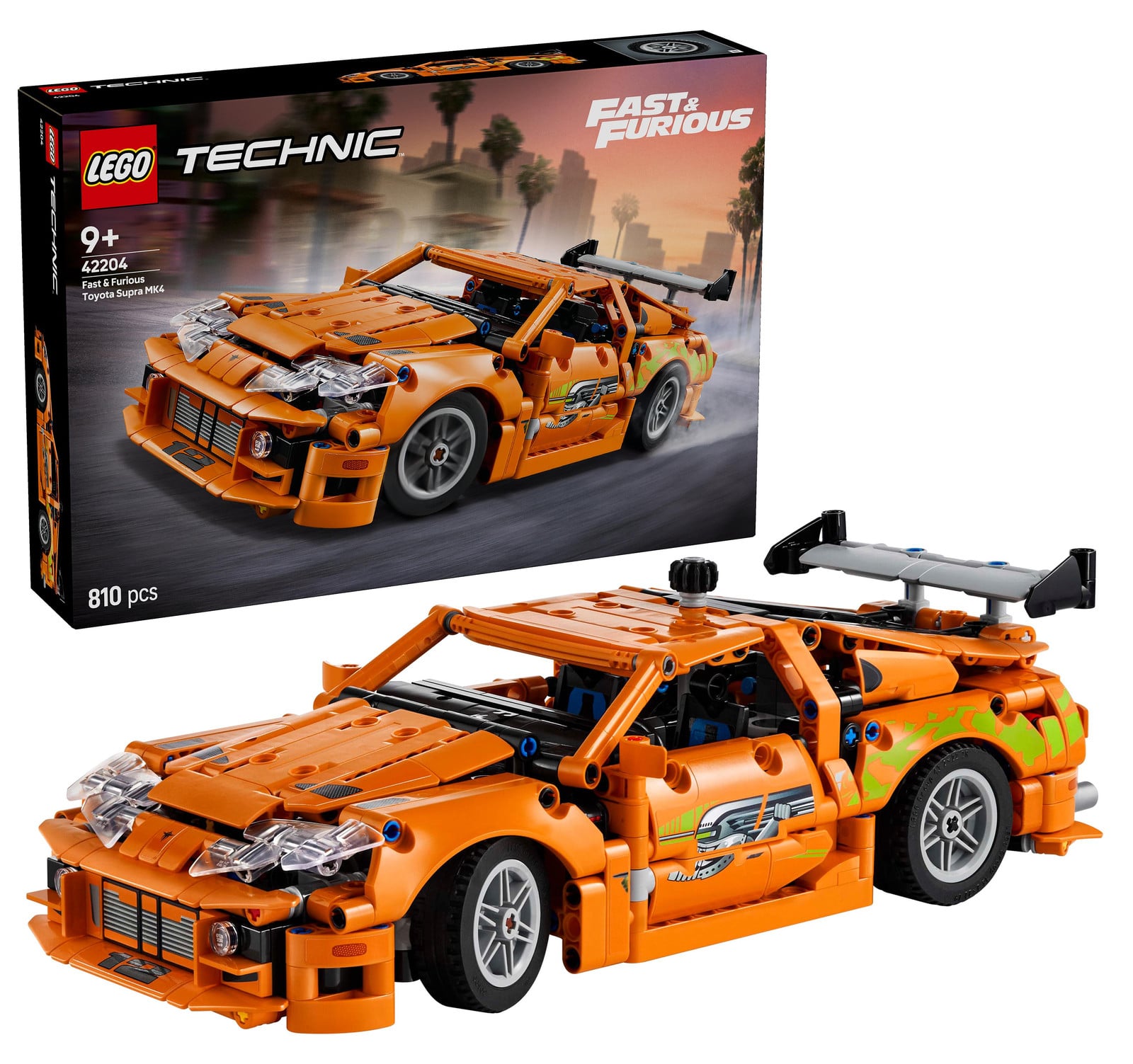 LEGO Technic Fast and Furious Toyota Supra MK4 42204