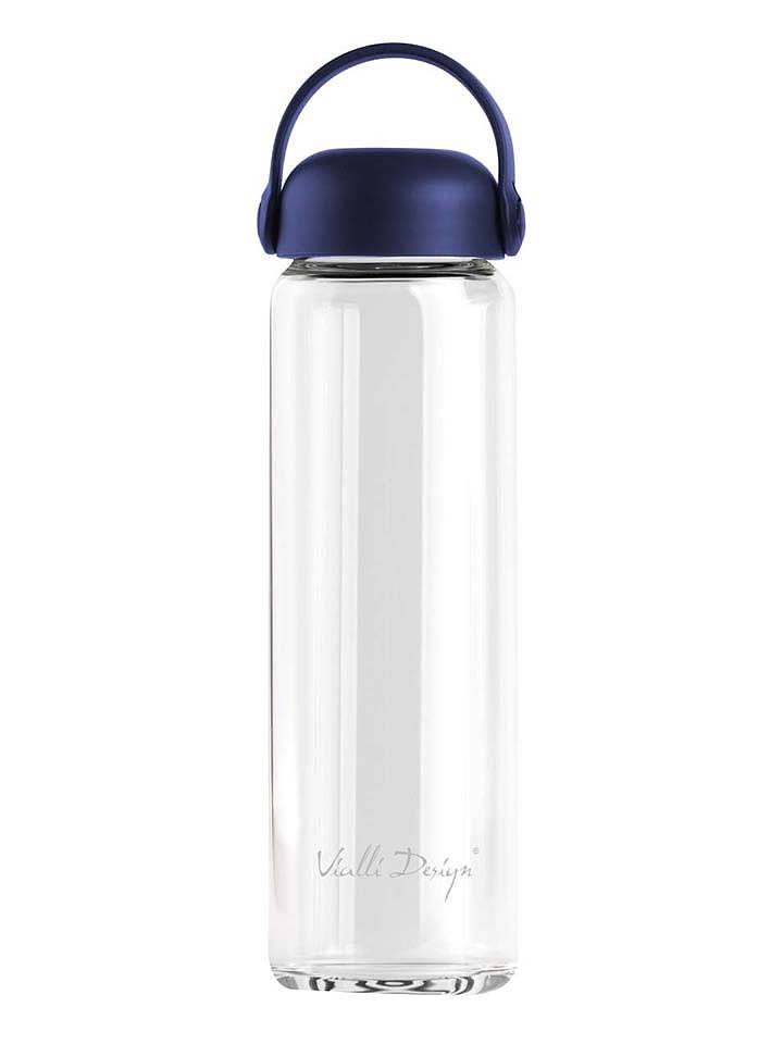 Vialli Design Trinkflasche "Fuori" in Dunkelblau - 540 ml - onesize