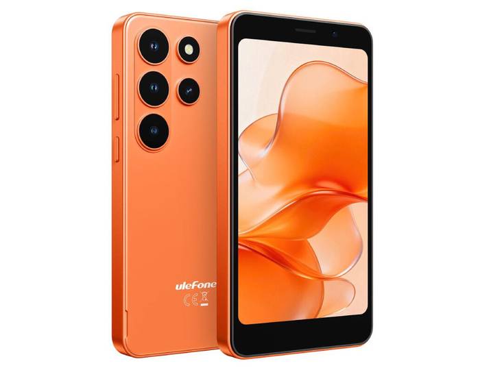 Ulephone Note 22 (3+32) Orange Smartphone Android 16 Go 4G sans Chargeur Double SIM