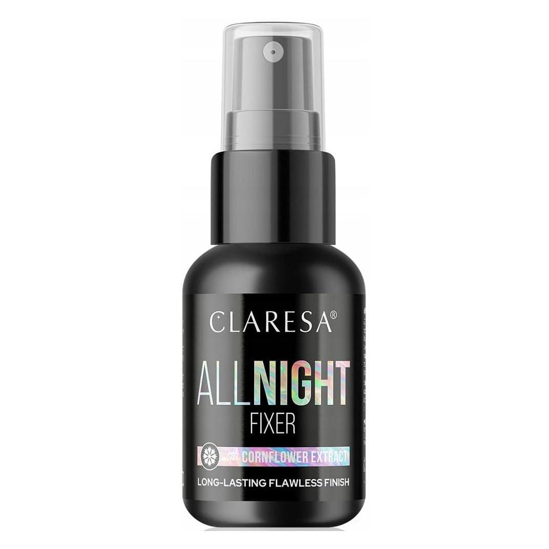 Claresa All Night Fixer Make-Up Spray Fixer 50Ml (Transparent) (43233521)
