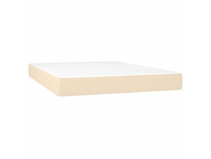TUERYAFEK Taschenfederkernmatratze 140x190x20 cm Mittel Creme Strapazierfaehiger Stoff, atmungsaktiv, Taschenfedern, geraeuschdaempfend, Schaumstoff, mittelharte Unterstuetzung