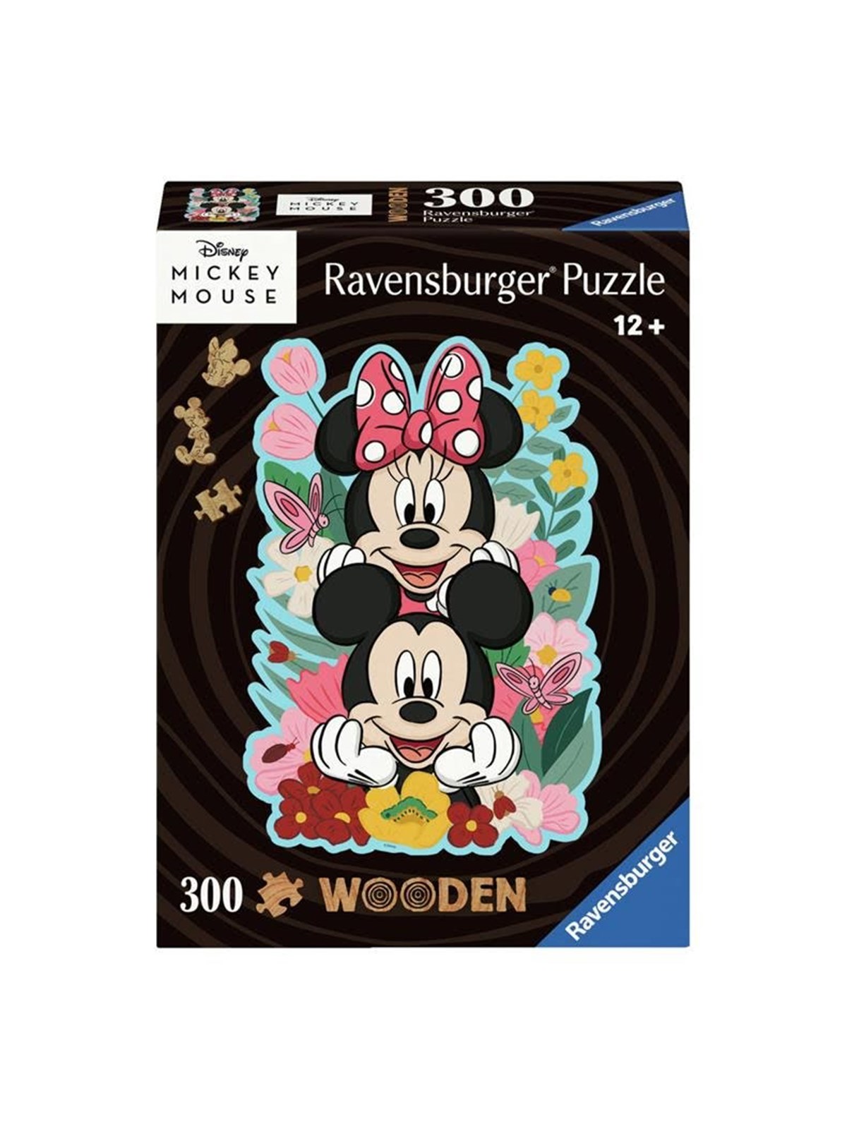 Ravensburger Wooden Jigsaw Puzzle Mickey Mouse & Minnie Mouse 300 pcs. Holz