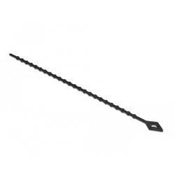 Delock 19568 Kabelbinder Schwarz hohe Zugfestigkeit, Hitzestabilisiert, Wiederverwendbar 100 St.
