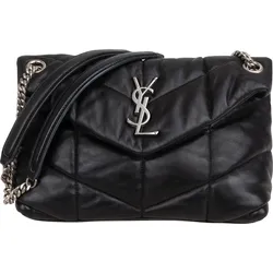 Saint Laurent Saint Laurent Quilted Leather Loulou Puffer Crossbody Bag Koffer24