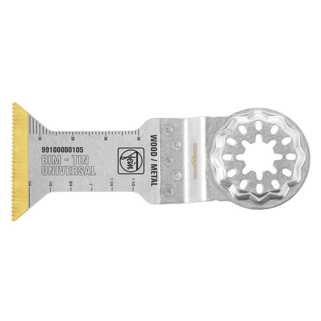 Fein 63507223450 E-Cut Universal Titanbeschichtung, Bimetall Bi-Metall Sägeblatt (63507223450)