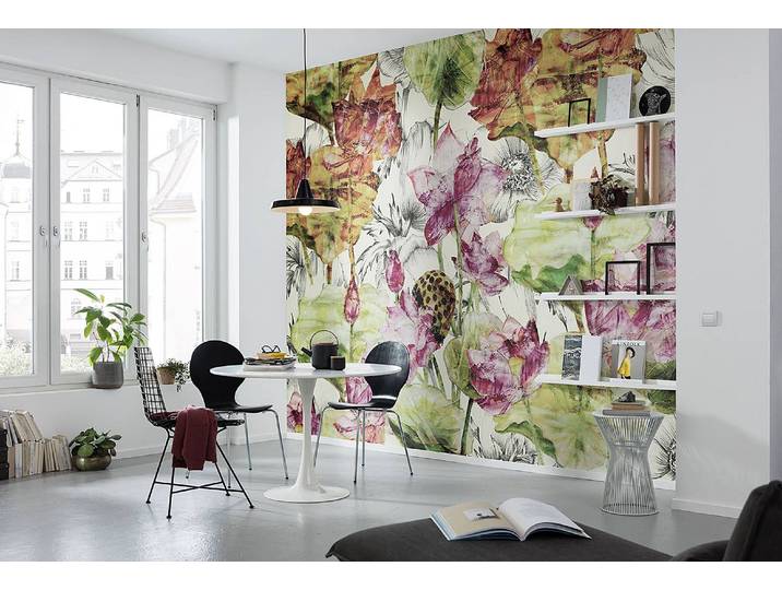 Papier peint intissé Lotus 368 x 248 x 0cm