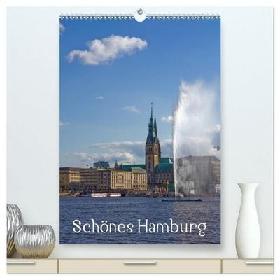 Schönes Hamburg (hochwertiger Premium Wandkalender 2027 DIN A2 hoch), Kunstdruck in Hochglanz