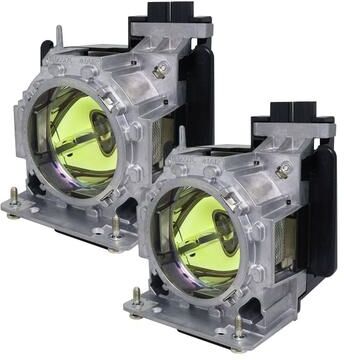 Jaspertronics™ Original ET-LAD310W Lamp & Housing TwinPack for Panasonic Projectors - 1 Year Warranty