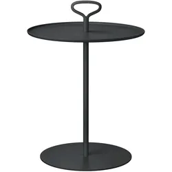 PORTER mobiler Outdoor-Beistelltisch - leichtes Aluminium Schwarz