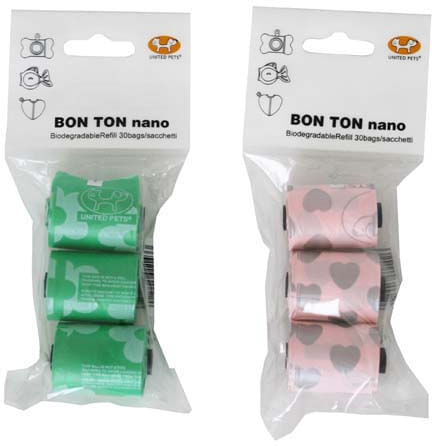 United Pets Ricarica Sacchetti Bon Ton ROSA