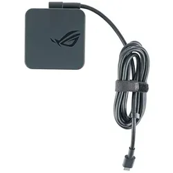 ASUS AC Adapter 65W PD 3P TYPE C (65 W), Notebook Netzteil, Schwarz