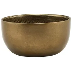 House Doctor Übertopf Chappra, Ø9.5 x H4.5cm, 200ml, gold