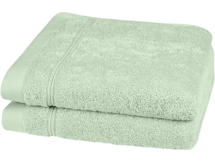Handtücher ROSS Rubin , braun (eukalyptus), B:50cm L:100cm, Frottier, Baumwolle, Handtücher, Handtücher, 100% Baumwolle