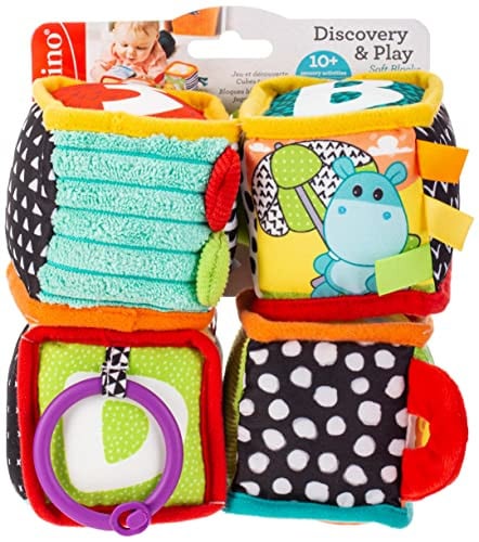 Infantino Ontdek en speel Soft Blocks Development Toy