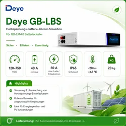 Deye  Controller  GB-LBS  Pro  für  Nutzung  mit  separaten  Wechselrichter  inkl.  Grundplatte