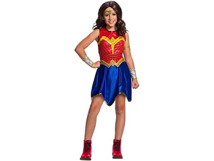 Rubies Officiële DC Comics WW84 Wonder Woman filmkostuum voor kinderen, maat groot Halloween Halloween
