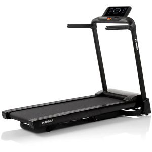 Hammer-Sport Laufband FlyRun 2.0, bis 6 % manuelle Steigung, klappbar, mit Handablage, bis 130 kg & 20 km/h