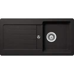 Spüle Atlanta86X43S Schwarz