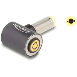 DeLOCK Adapter für Notebook Ladekabel 5,5 x 2,5 mm Stecker zu magnetischem 8 Pin Konnektor