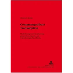 Computergestützte Transkription, Fachbücher von Thomas Schmidt