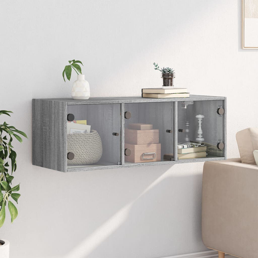 Alpen Home Bellburns Standard Accent Cabinet Grey Sonoma 35cm H X 102cm W X 37cm D