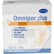 OMNIPOR esparadrapo papel 5mx2 5 cm