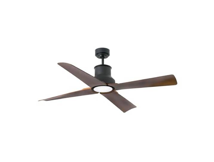 FARO BARCELONA 33481-7 WINCHE LED-Deckenventilator, Braun, mit Gleichstrommotor