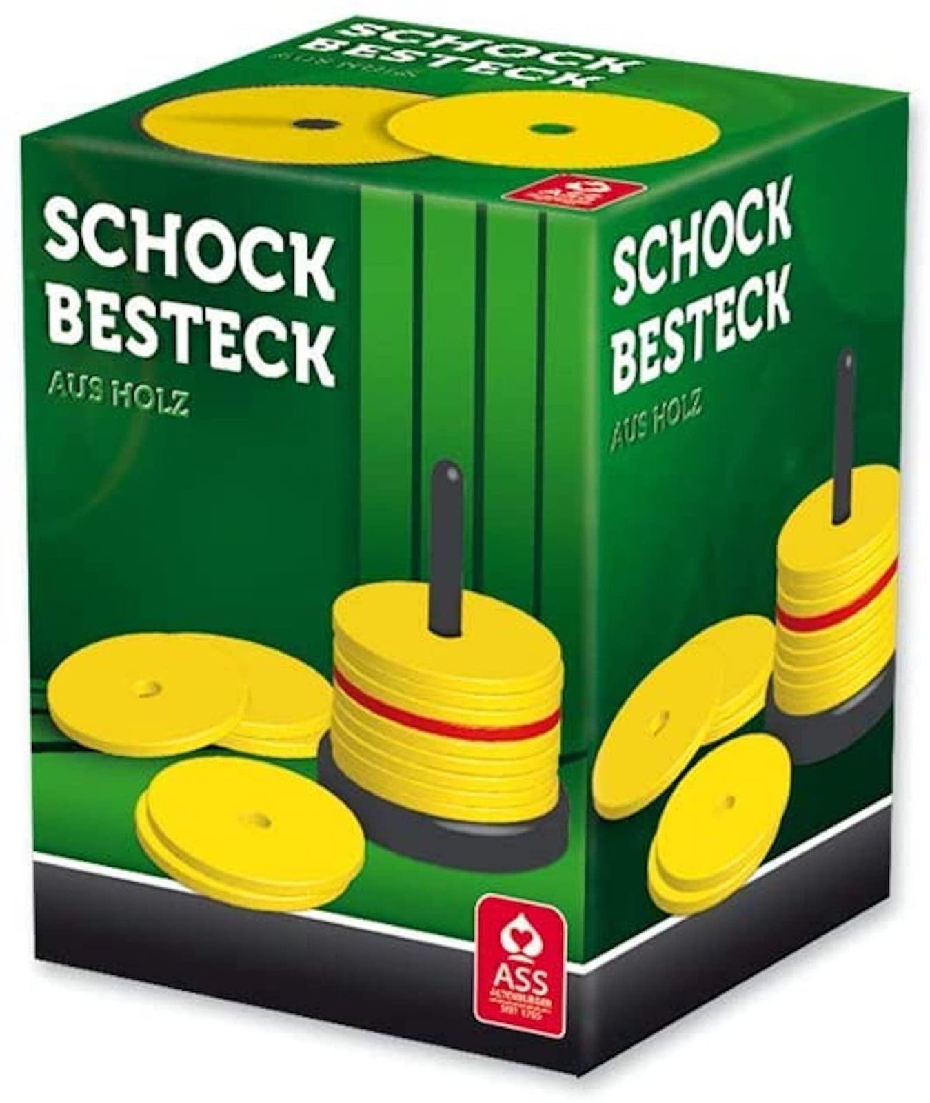 ASS Altenburger Houten schokbestendige bestekset