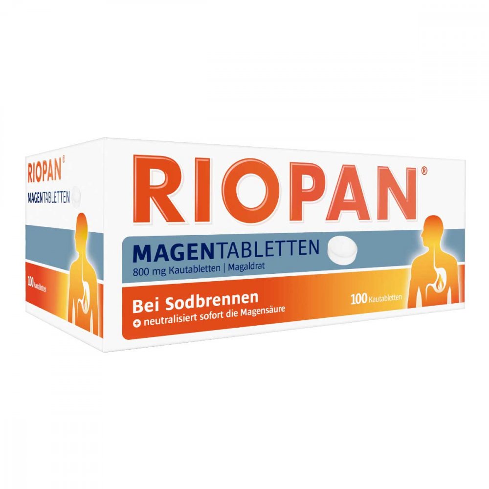 DR. KADE Pharmazeutische Fabrik GmbH Riopan Magen Tabletten 00749318