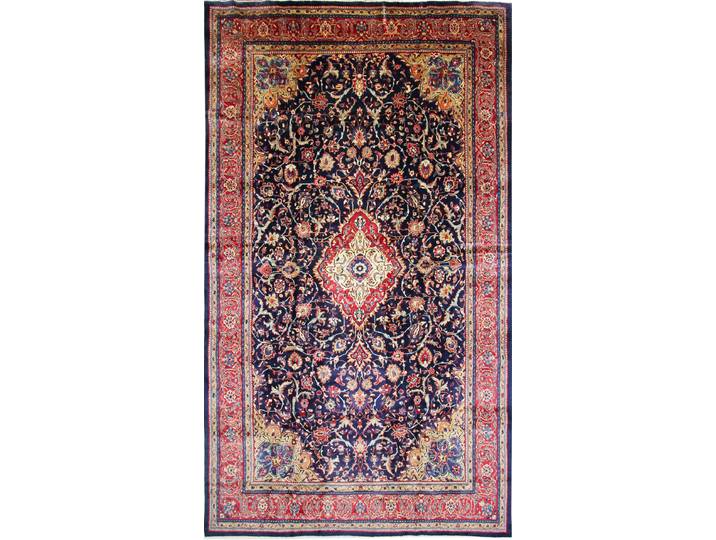 Mahal Teppich 301x523 Handgeknüpft Orientteppich Perserteppich Wolle