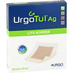 Urgotül Ag Lite Border 6.5x10cm 10 ST