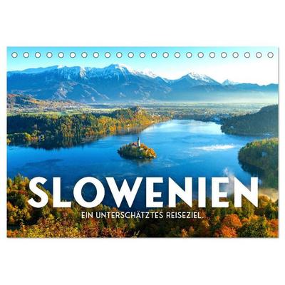 Slowenien - Ein unterschätztes Reiseziel. (Tischkalender 2026 DIN A5 quer), CALVENDO Monatskalender