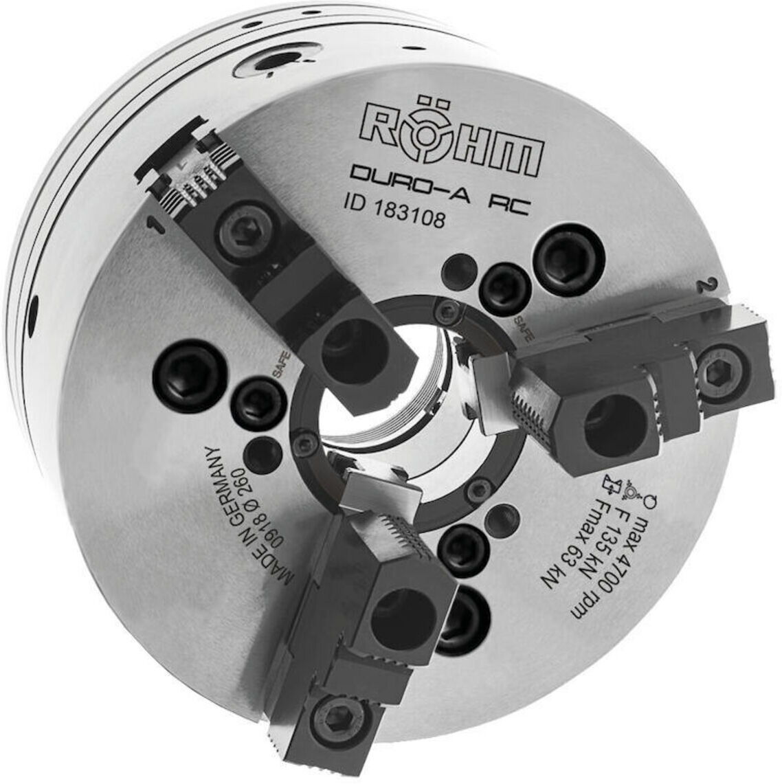 RÖHM Luft-Vollspannzylinder LVS-105 HK (96554)