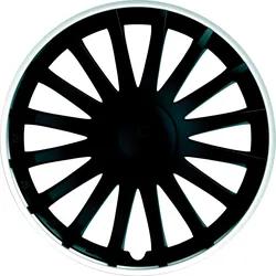 KFZ 076017 - KFZ - Radkappen, Monte Carlo, 16", 4er-Pack, sw/si