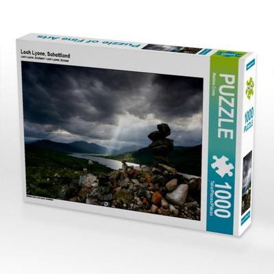 CALVENDO Puzzle Loch Lyone, Schottland | 1000 Teile Lege-Größe 64x48cm Foto-Puzzle für glückliche Stunden