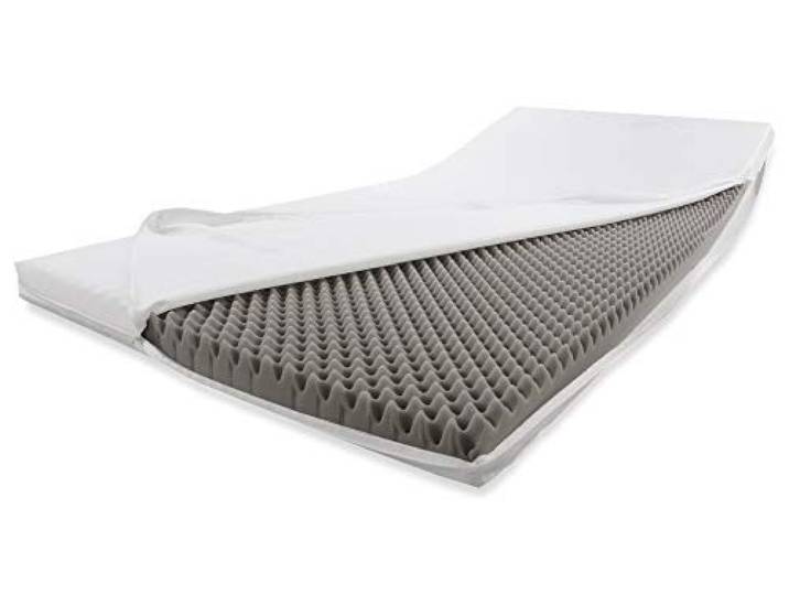 Dibapur® OTTO: Kaltschaummatratze Rollmatratze Matratzenerhöhung Topper Matratzenverstärkung Massage (110 x 190 cm)