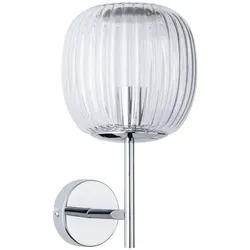 Paulmann Selection Bathroom Wandleuchte Ruya IP44 E14230V max. 20W dimmbar Glas#Chrom 71140