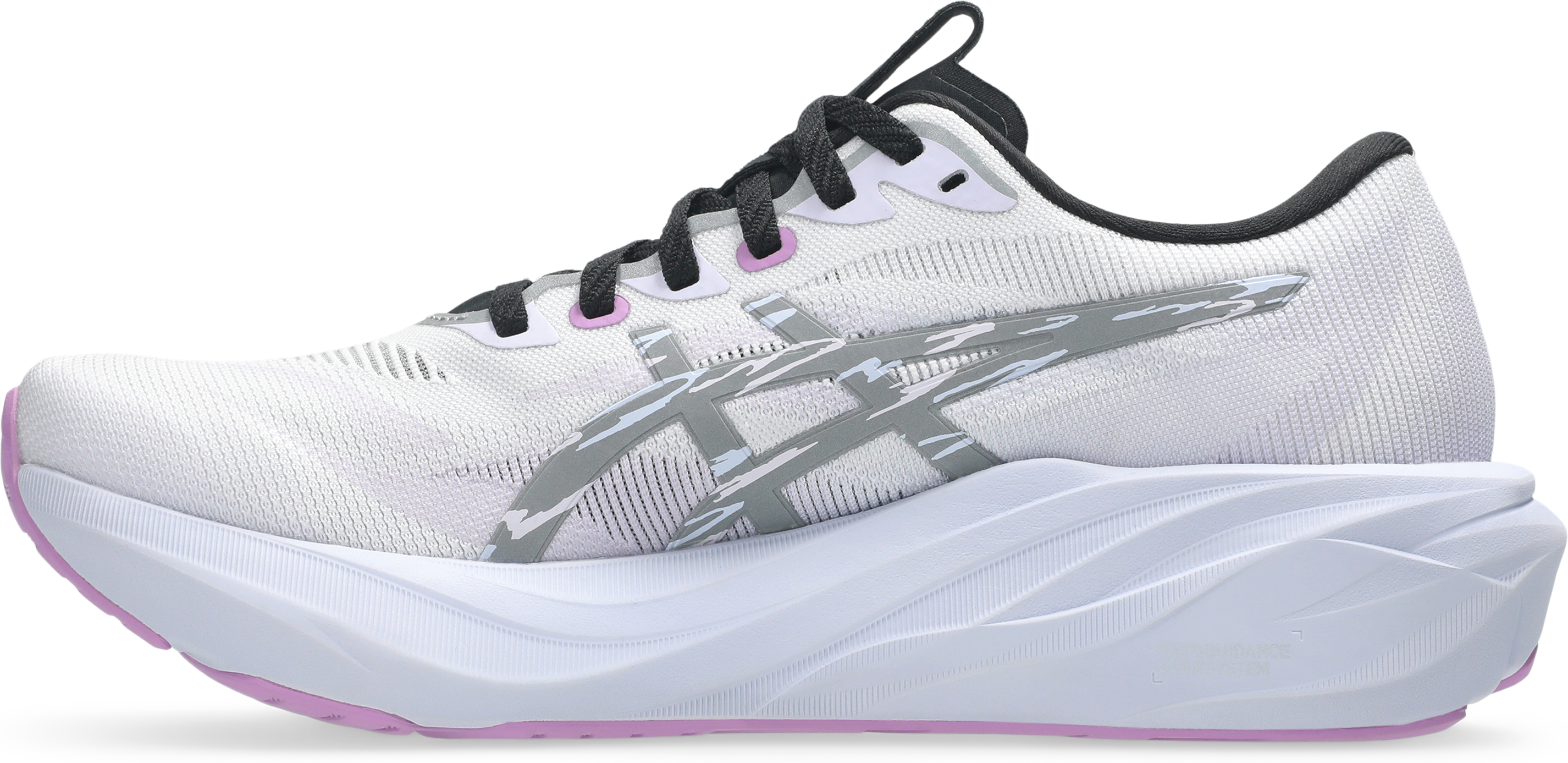 Laufschuh ASICS "GT-2000 15 LITE-SHOW", Damen, Gr. 43,5, rosa (lite, show, lavender glow), Synthetik, Schuhe Laufschuh, für mehr Stabilität - mit reflektierenden Details lite, show, lavender glow 43,5