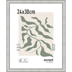 Nielsen Holz-Bilderrahmen Ascot  Silber / 24 x 30