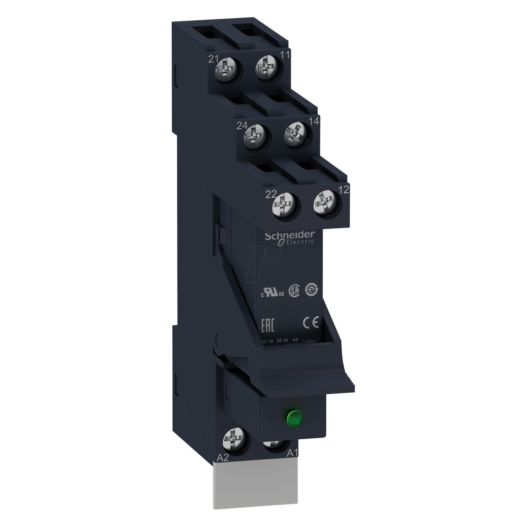 APC Interface Relay RSB, 2 Wechsler, AC, 230V, 8A, Schraubklemme (RSB2A080P7PV)