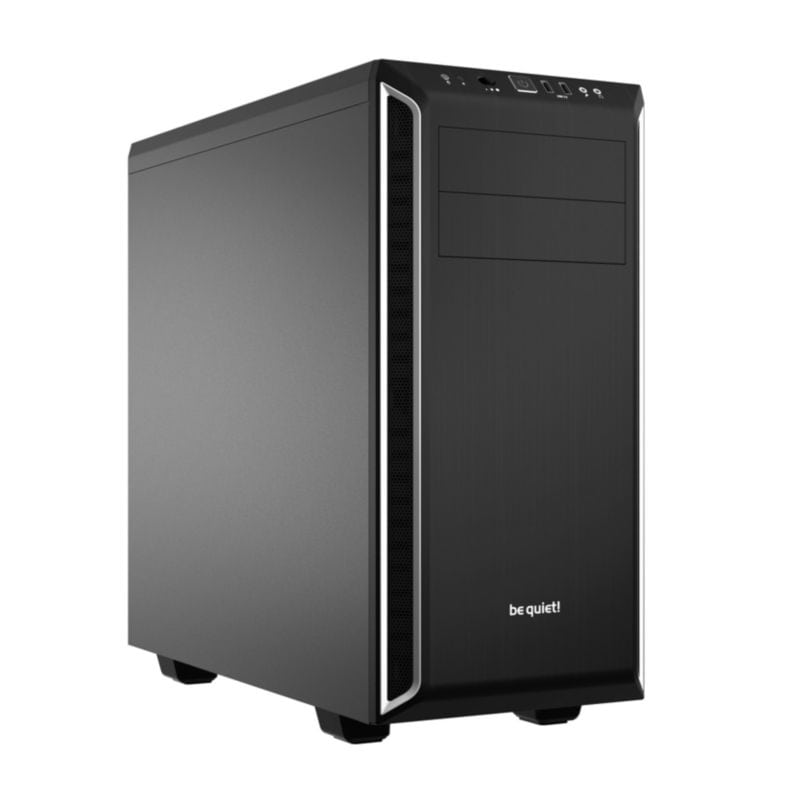 be quiet! Pure Base 600 Silber Midi Tower Gehäuse ATX/mATX/Mini-ITX BG022