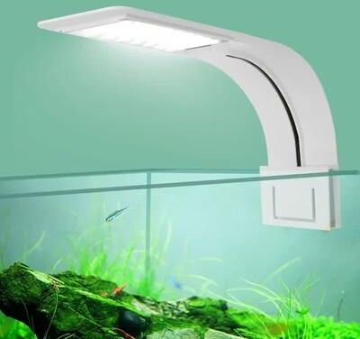 Uplift Essentials Super Slim LED Aquarium Light With Clip On Design eu Plug x5b bw